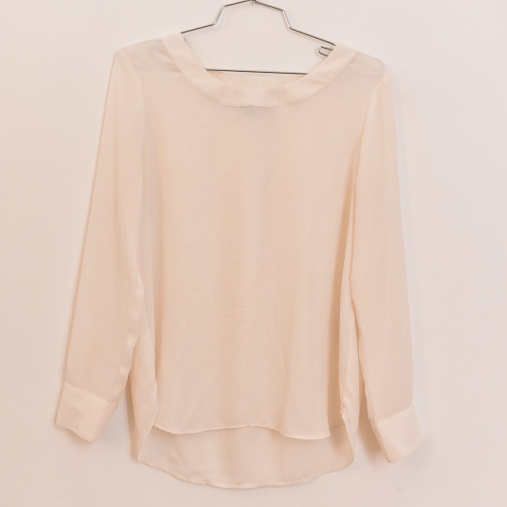 Banana Republic Cream Blouse